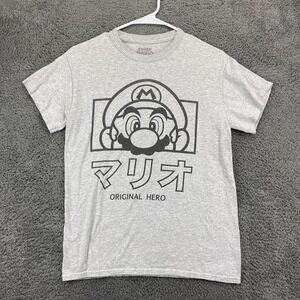 Super Mario T Shirt Men S Original Hero‎ Poly Cotton Crew